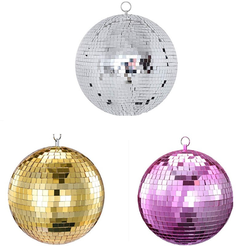 Glass mirror reflective disco ball Christmas ball bar photography props wedding baking cake decoration ornaments Glass mirror reflective disco ball Christmas ball bar photography props wedding baking cake decoration ornaments