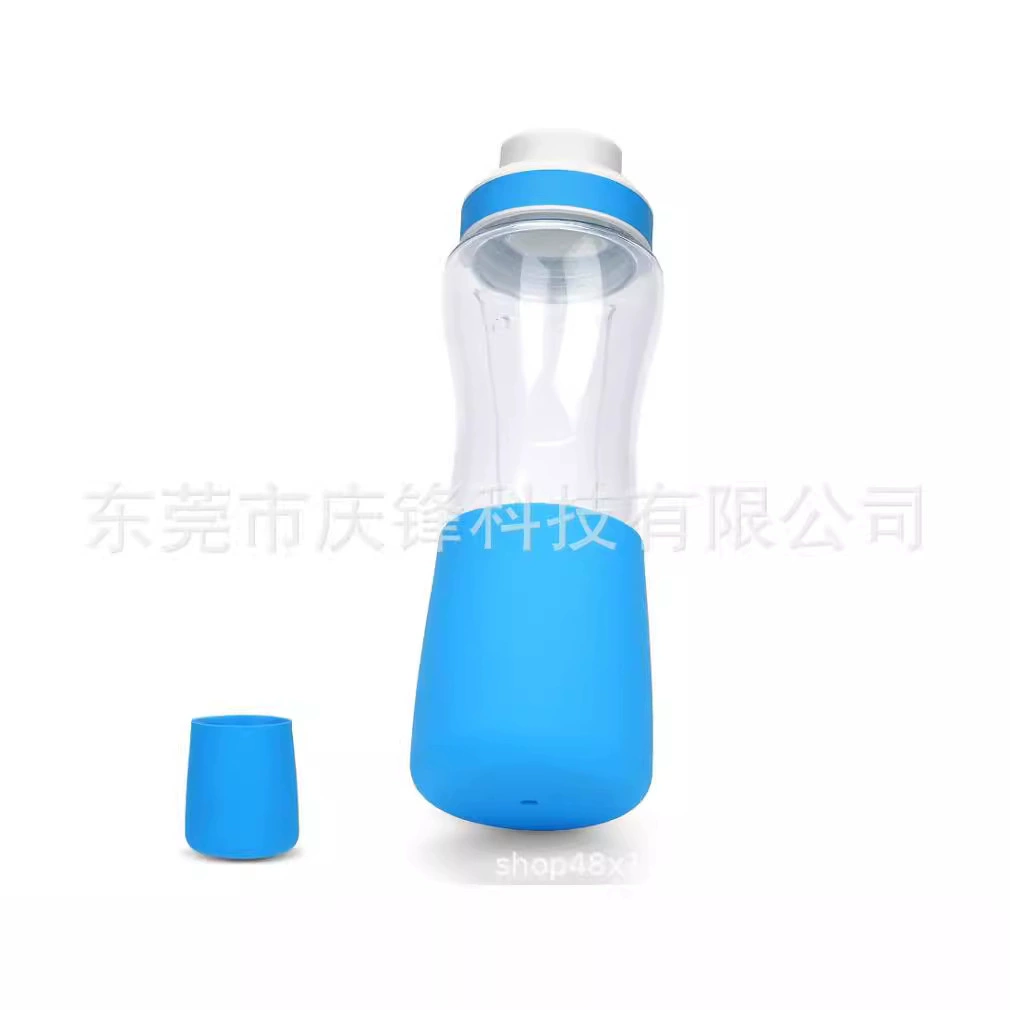 Пищевой силиконовый полуобернутый защитный чехол для чашки, износостойкий к грязи и пыли, подходит только для бутылок с водой Cirkul 22oz