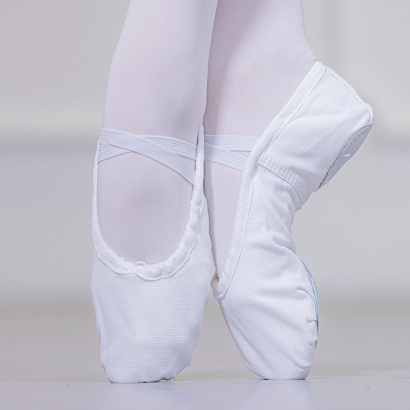 Zapatos de baile para niños sin cordones zapatos de baile para adultos de ballet de fondo suave para interiores práctica de baile zapatos de yoga zapatos de garra de gato para mujeres