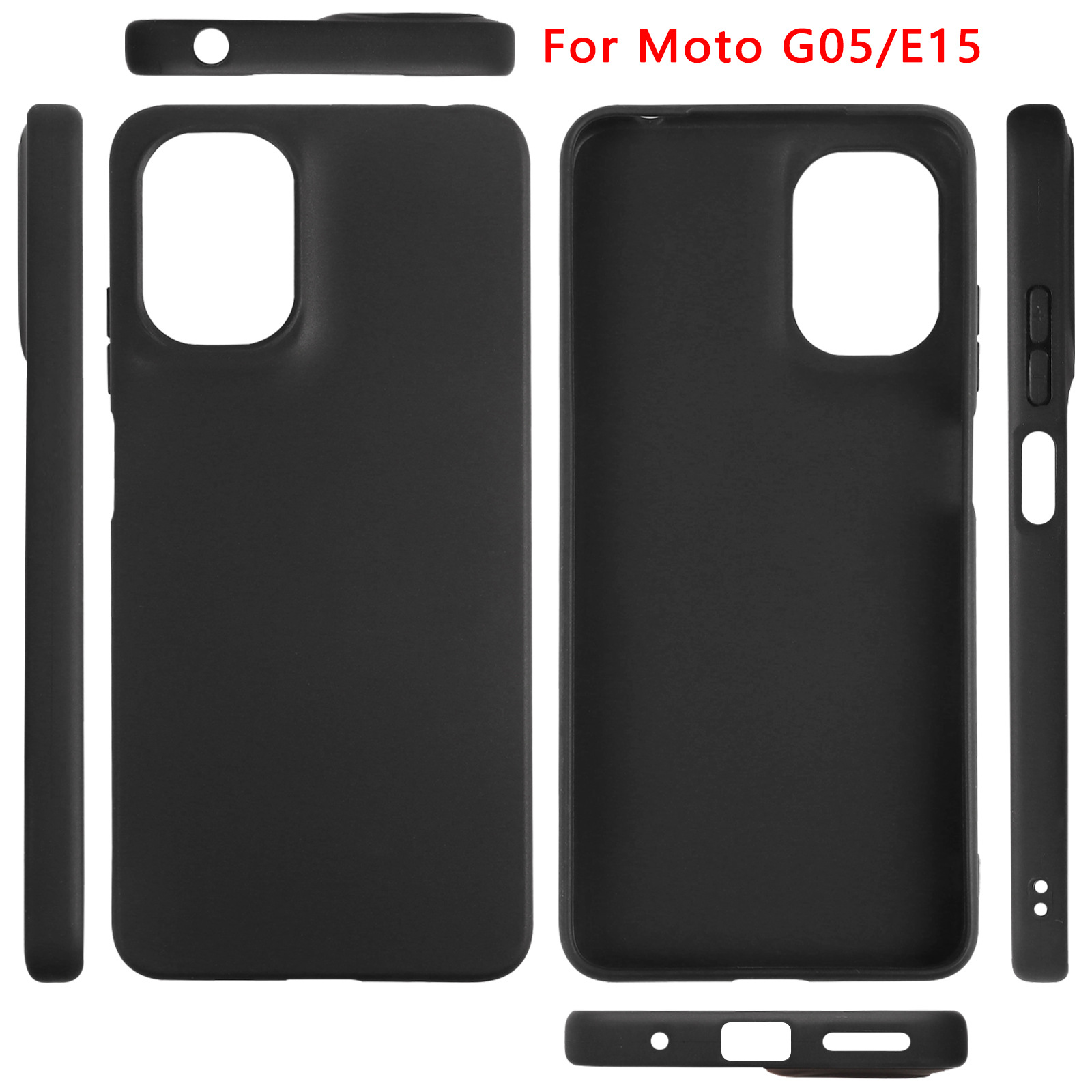 厂家直发适用摩托罗拉 Moto G05磨砂手机壳TPU素材包边G56 5G软壳