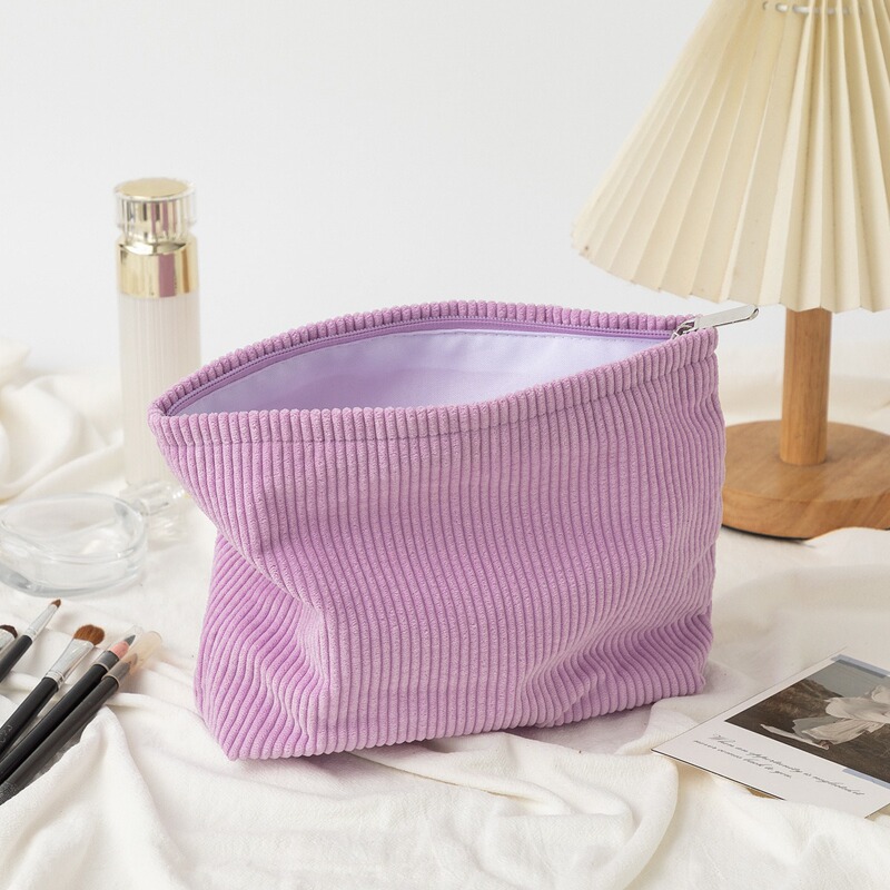 Etsy個性化刺繍コーデュロイ化粧バッグ携帯洗面バッグ大容量メイク直し小銭携帯バッグ|undefined