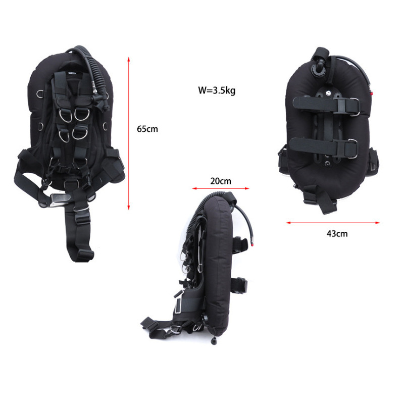 Hotdive buceo ligero versión de viaje back Fly regulador de flotabilidad BCD donut BCD 25/30LB