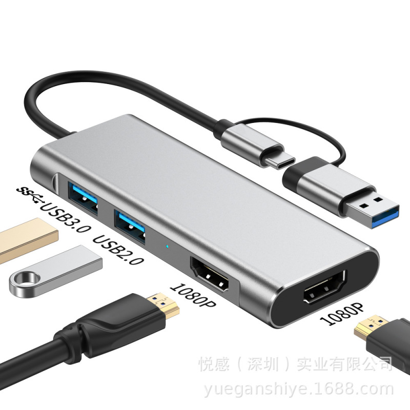 Displaylink拡張ドックtype-c usb3.0はmacbook mst異顕拡張ドックに適用されます。|undefined