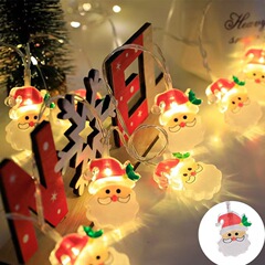 新しいledクリスマス装飾ライト. 祝日の雰囲気サンタクロースクリスマスツリー寝室の部屋のシーンの配置