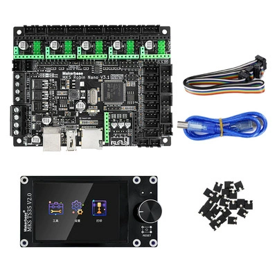 3D-принтер материнская плата MKS Robin Nano V3.1 с двойной Z-осью интегрированная управляющая плата ядро M4