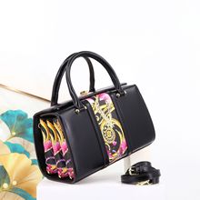 top fashion ladies bag new printing woman&#39;s handbag with box