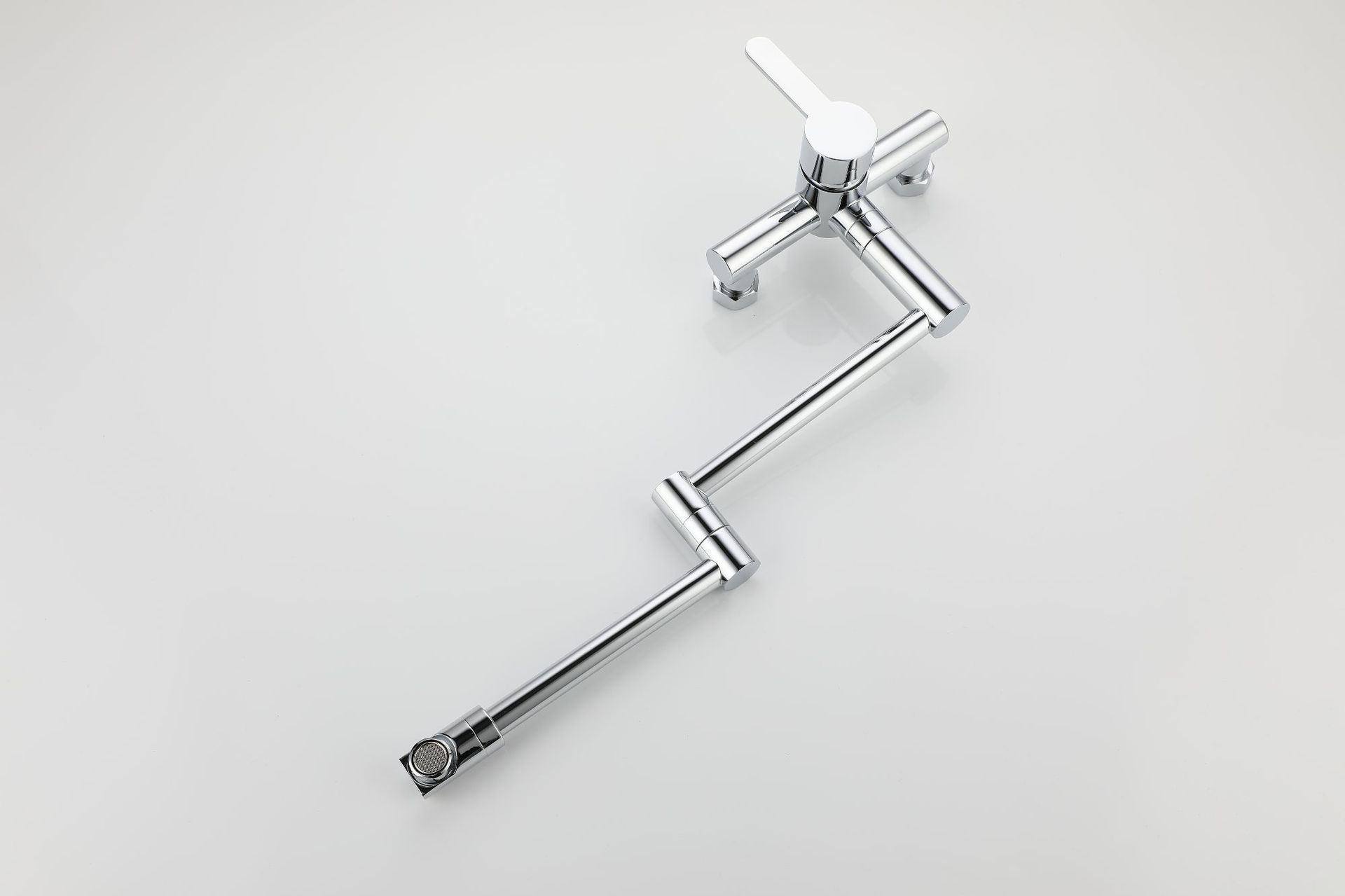 Brass built-in faucet, cold and hot water, bathroom basin, balcony, kitchen electroplated sink, universal folding undefined