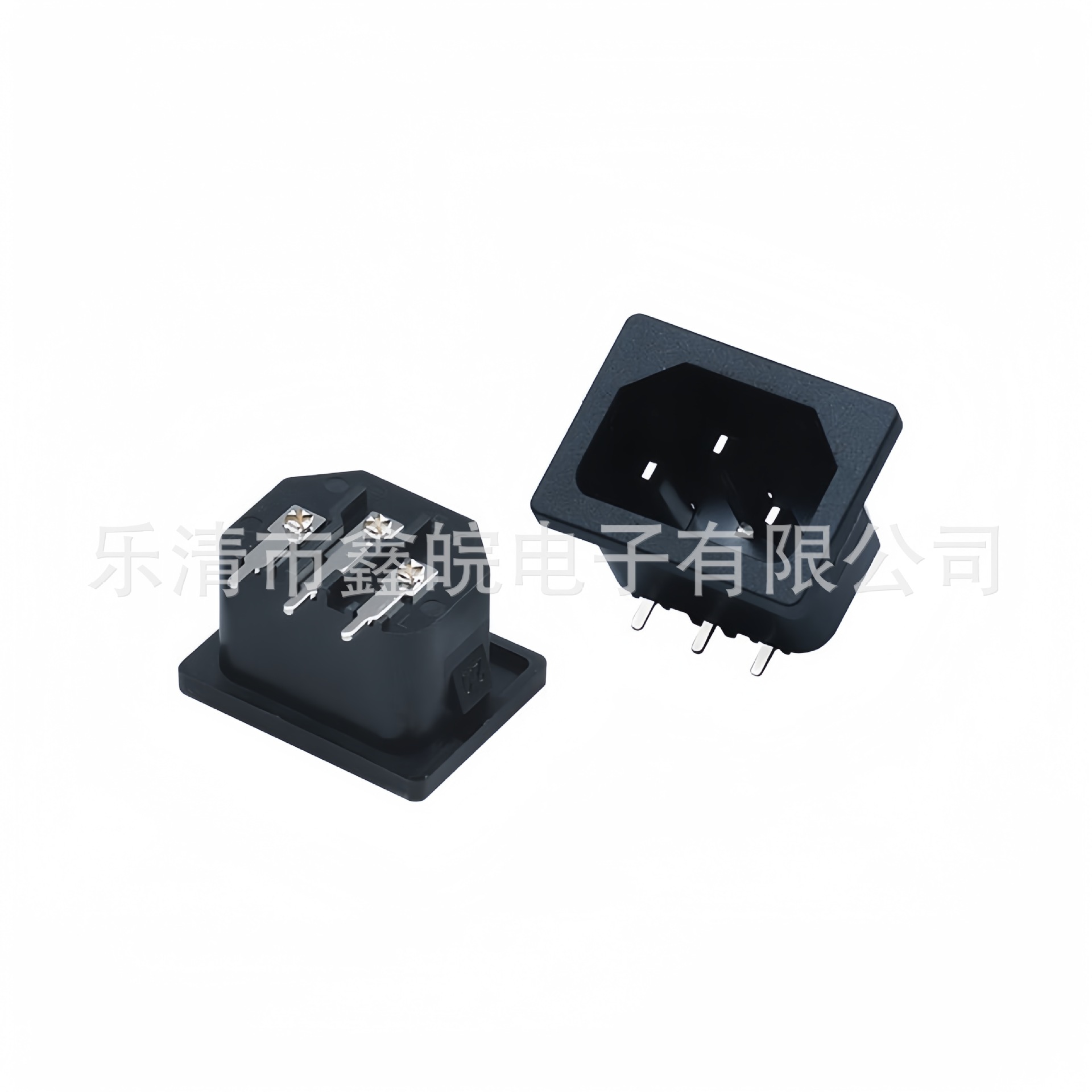 供应IEC C14三孔插座美式 器具插座ac品字插座 电饭锅电源充电口