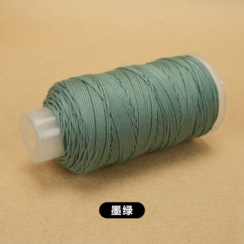 大卷藏式手搓棉线手工diy编织绳星空段染股线流苏手搓绵线编绳|undefined