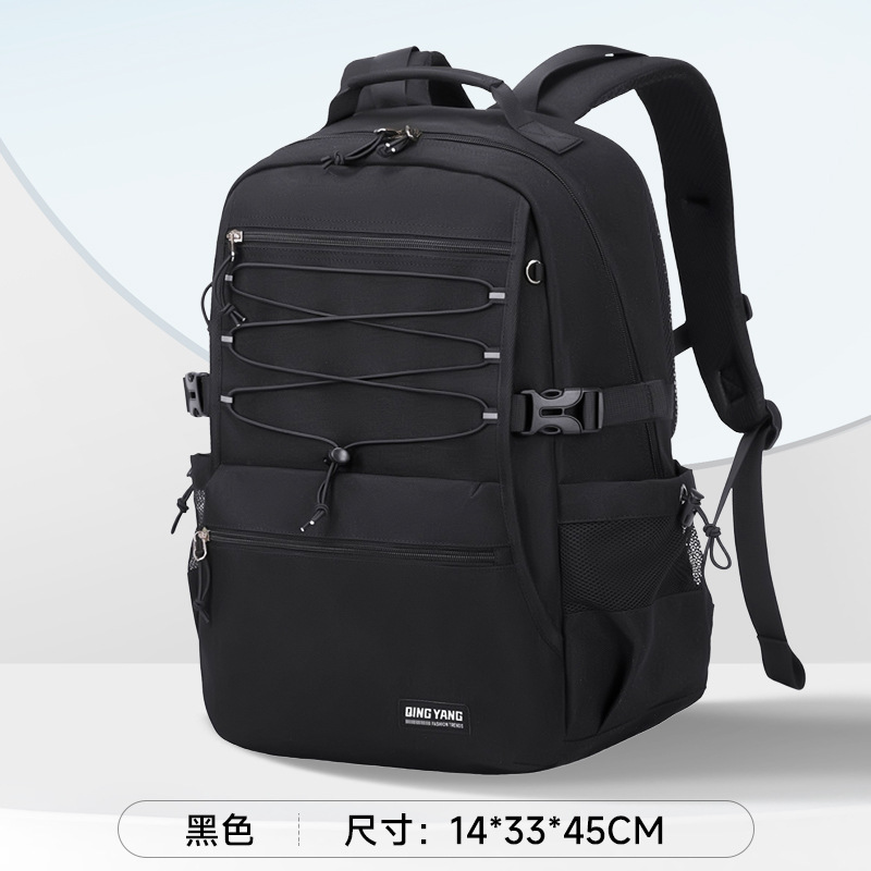 Mochila de moda transfronteriza, escuela secundaria, escuela secundaria, alta apariencia femenina, estudiante universitario japonés, mochila, bolso de computadora simple masculino, gran Rong