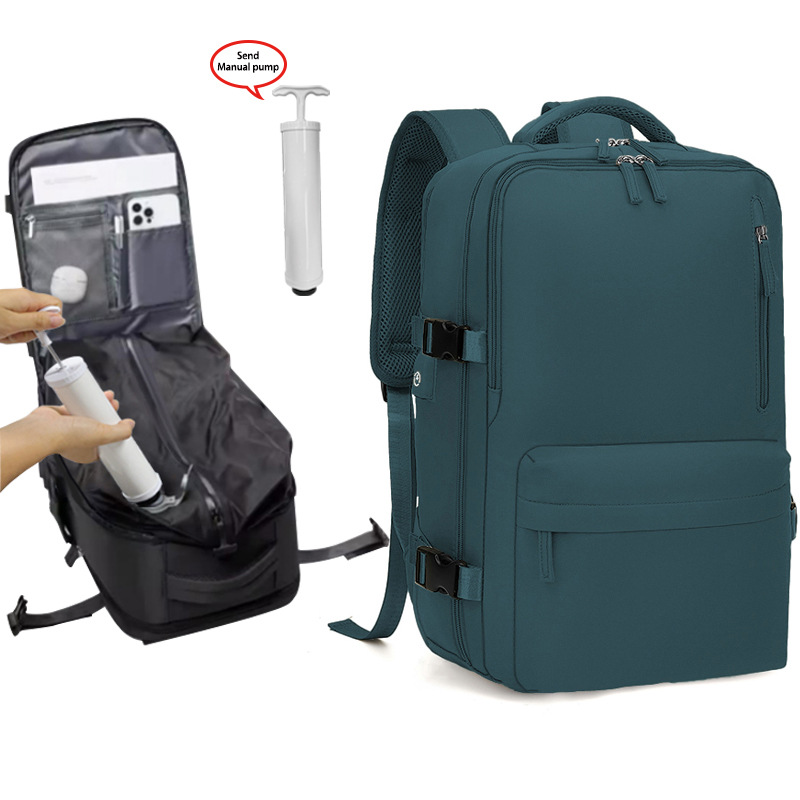 Simple and Stylish Unisex High-Capacity Durable Lightweight Travel Vacuum Compression Backpack for Business Trips