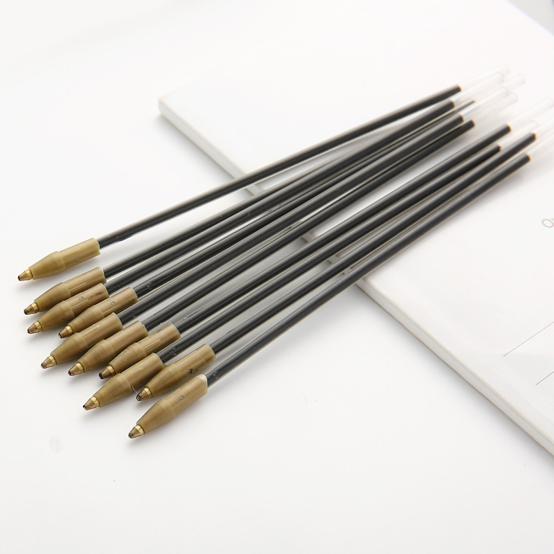 厂家生产各种规格蘑菇头笔芯 4.5mm外贸出口塑料笔芯圆珠笔芯替芯