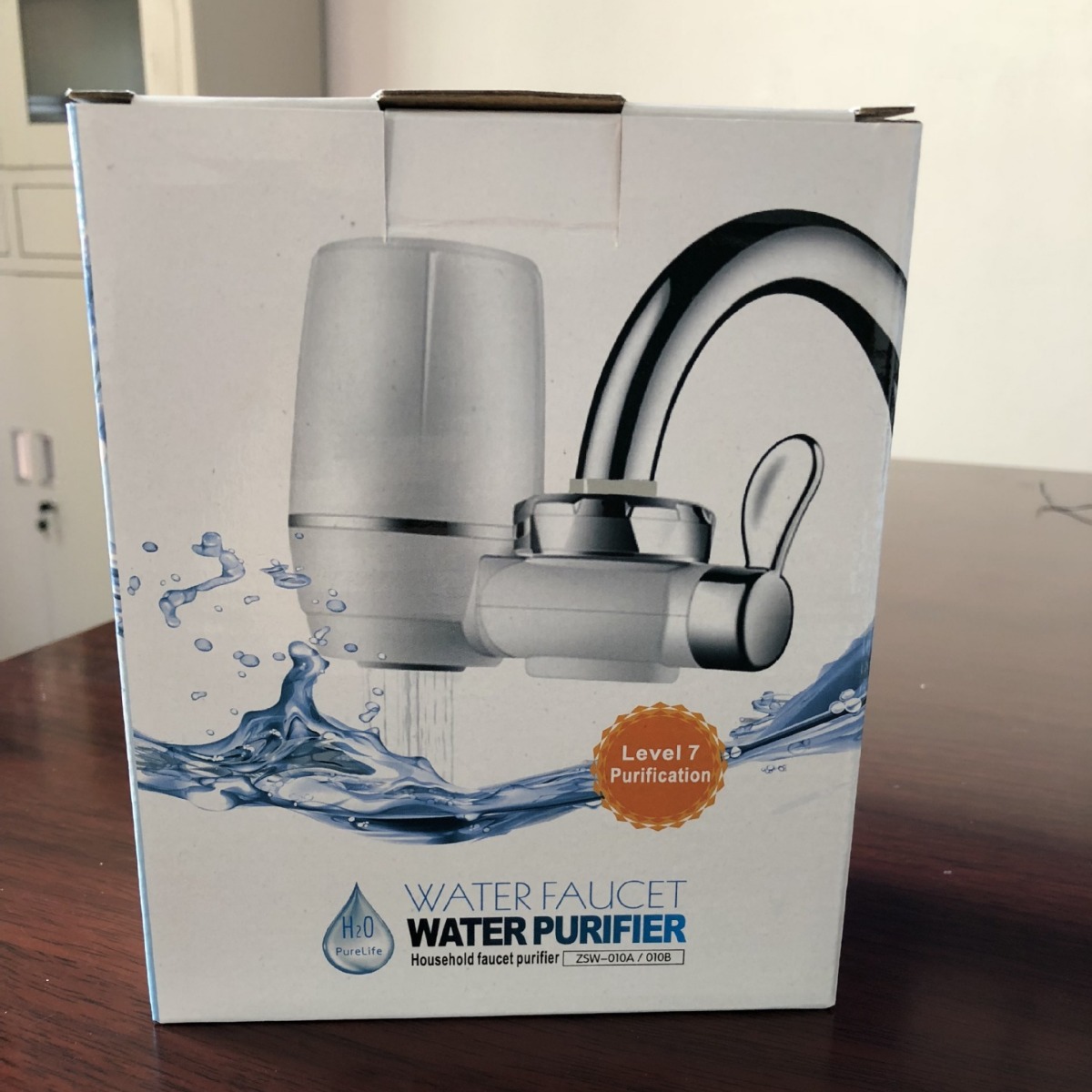Fuente transfronteriza hogar cocina grifo purificador de agua nivel de agua del grifo 7 pre-filtro regalo purificador de agua