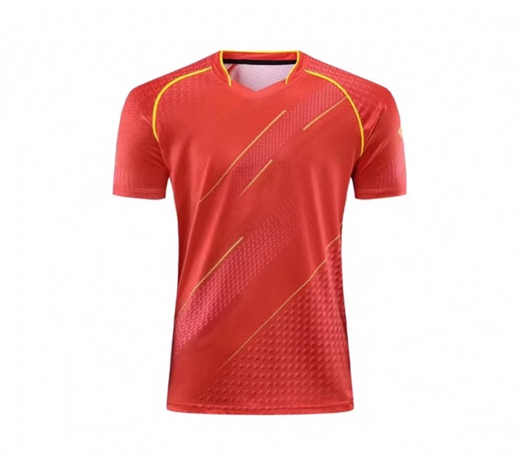 Jornada de tenis de mesa masculina y femenina marlon Fan Zhendong equipo nacional de entrenamiento de juego ropa de equipo infantil de secado rápido personalizada
