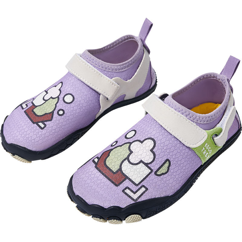 KK Tree Zapatos de playa para niños Anti-colisión Anti-corte Niños y niñas Zapatos de río arriba Zapatos de vadeo de secado rápido transpirables 2024 Nuevo estilo