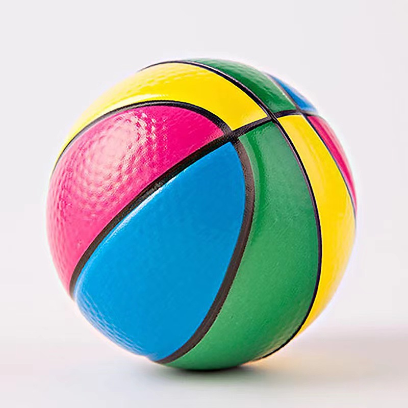 Nueva raqueta Bola de juguete inflable Niño deportes bola elástica tienda de juguetes para bebés bola pequeña bola suave de interior