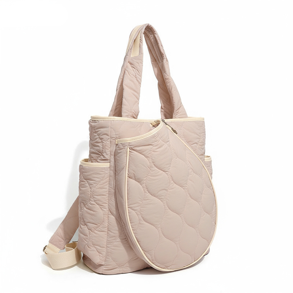 Bolsa de tenis de hombro, bolsa de pelota, bolsa de bádminton de alta capacidad de hombro para mujeres image 10