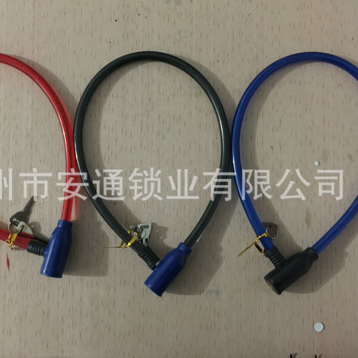 10*64 велосипедный замок изысканный стальной тросовый замок наружные принадлежности анти-сдвиг Противоугонный замок горный велосипед стальной проволочный замок толстый