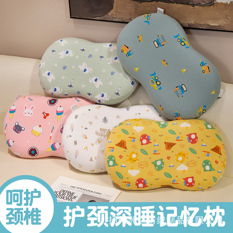 Memoria de dibujos animados algodón gato estómago almohada columna cervical almohada dormitorio de estudiantes almohada pequeña almohada casera almohada de siesta verano