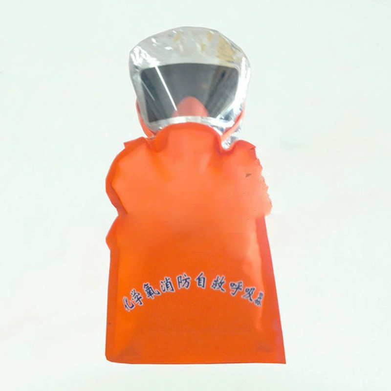 [HFZY30 химический кислородный пожарный респиратор] самогенный кислородный эвакуационный противогаз маска