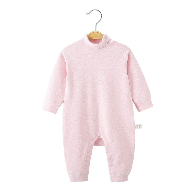 Turtleneck jumpsuit pink