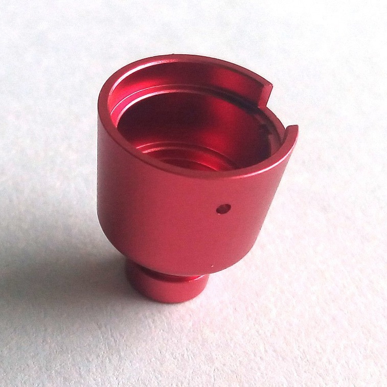 工厂喷砂阳极氧化彩色铝管加工磨砂电子产品外壳