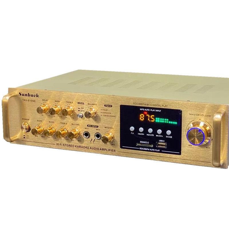 Amplificador de Potencia de 5 Canales 800W con Bluetooth y Control Remoto para Karaoke image 13