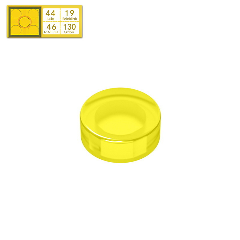 Bright yellow