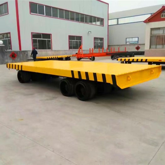 100吨平板拖车   搬运公司专用拖车  12轮前四后八