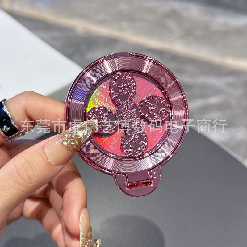 风生水起旋转解压背贴神器手机壳支架中间可360度旋转两用支架潮|undefined