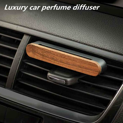 High-end car interior accessories decoration log air outlet aromatherapy pendant car perfume fragrance odor removal (Perfplant seat)