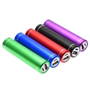 Aluminum Alloy Cylindrical Mobile Power Supply Solder-Free DIY Nest Single 18650 Battery Box Solder-Free Power Bank Shell