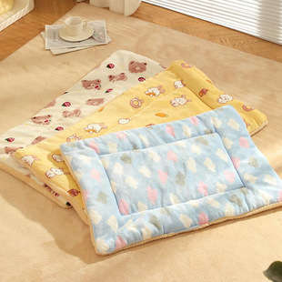 Pet Blanket Cat Blanket Four Seasons Universal Sleeping Pad Cotton Pad for Sleeping Cat Nest Cat Pad Dog Mat Winter Warm