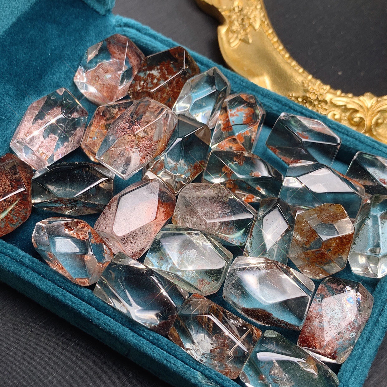 天然カラー幽霊随形不定形単珠散珠diyビーズ玉文遊びブレスレット手串部品