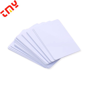 Spot Wholesale Card Printing Pvc White Card Nfc215 Chip Intelligent Sensor White Card Attendance Id Card Ic White Card