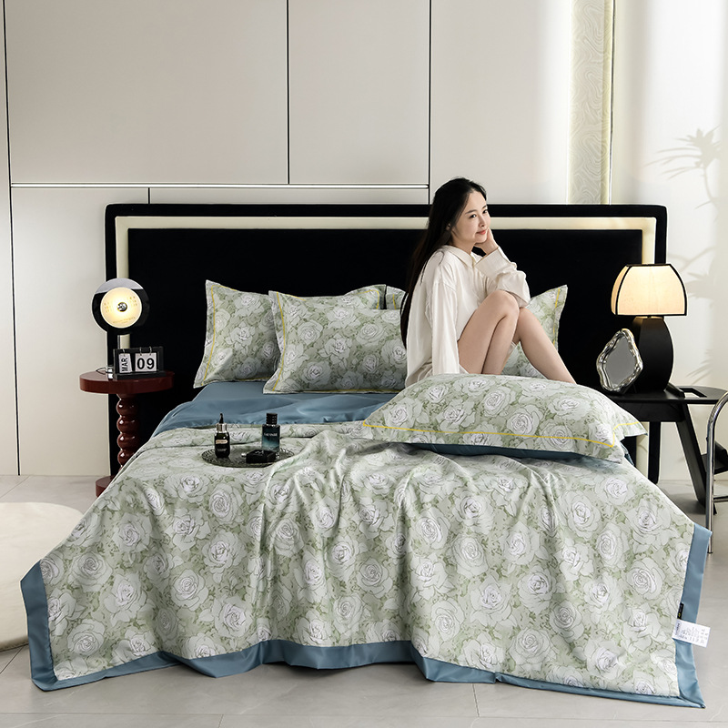 긴 꽃 바다-녹색