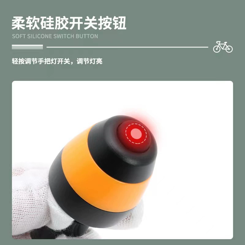  Mountain indicator lamp for cycling, bike, headlights, handle