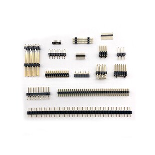 1.27/2.0/2.54 Pitch Single Row Double Row Plug Piece Patch Pin Header Female Connector