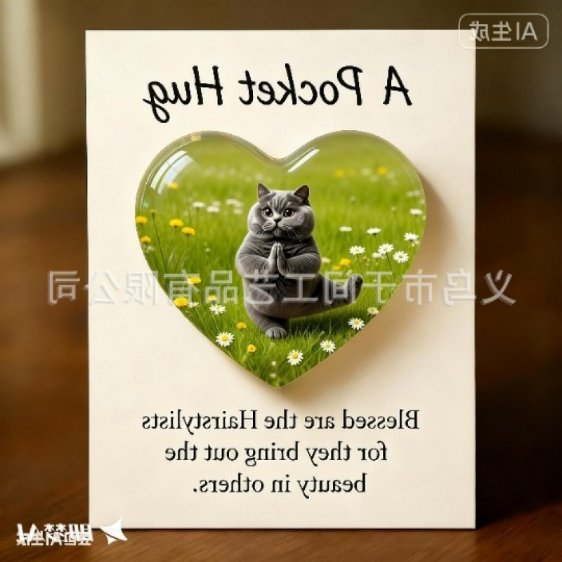 Colgante transfronterizo nuevo colibríes amor animal acrílico regalos de regalo de día de la enfermera regalos de día de San Valentín regalos 2D