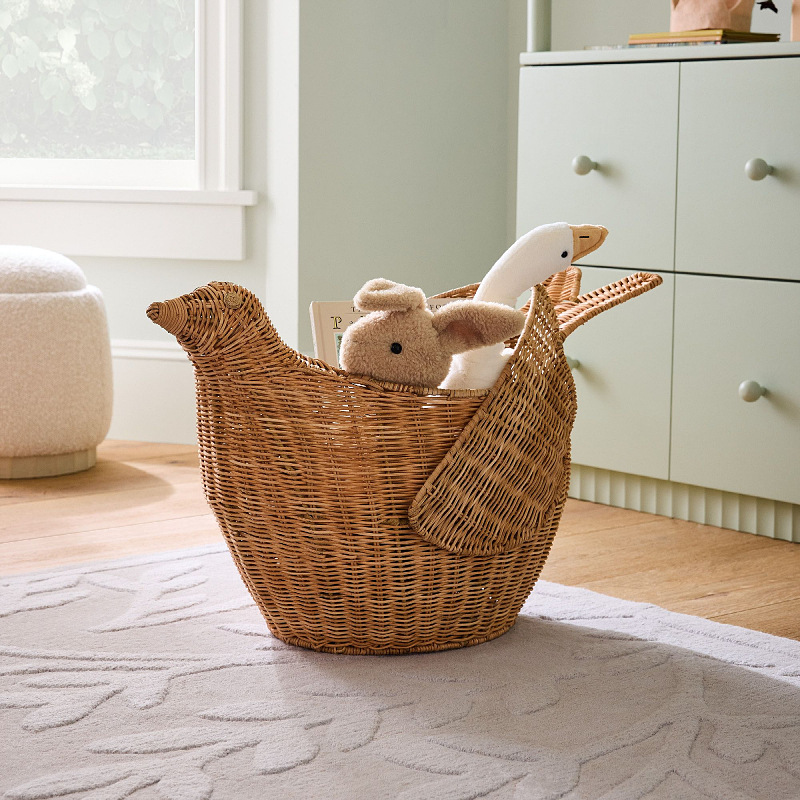 Cesta de almacenamiento de juguetes de tejido para niños gran capacidad de almacenamiento de sala de estar organizando cestas de almacenamiento de tejido para casa