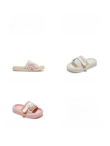 Kitty Cat Children's Slippers for Girls Bathroom Shower Summer Non-slip Fashionable Cute Beach Slippers Home Indoor Parent-child