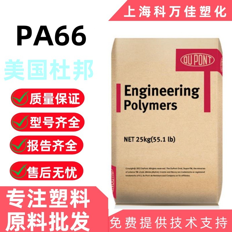 PA66 美国杜邦/塞拉尼斯 101L 耐磨易加工耐疲劳高流动材料