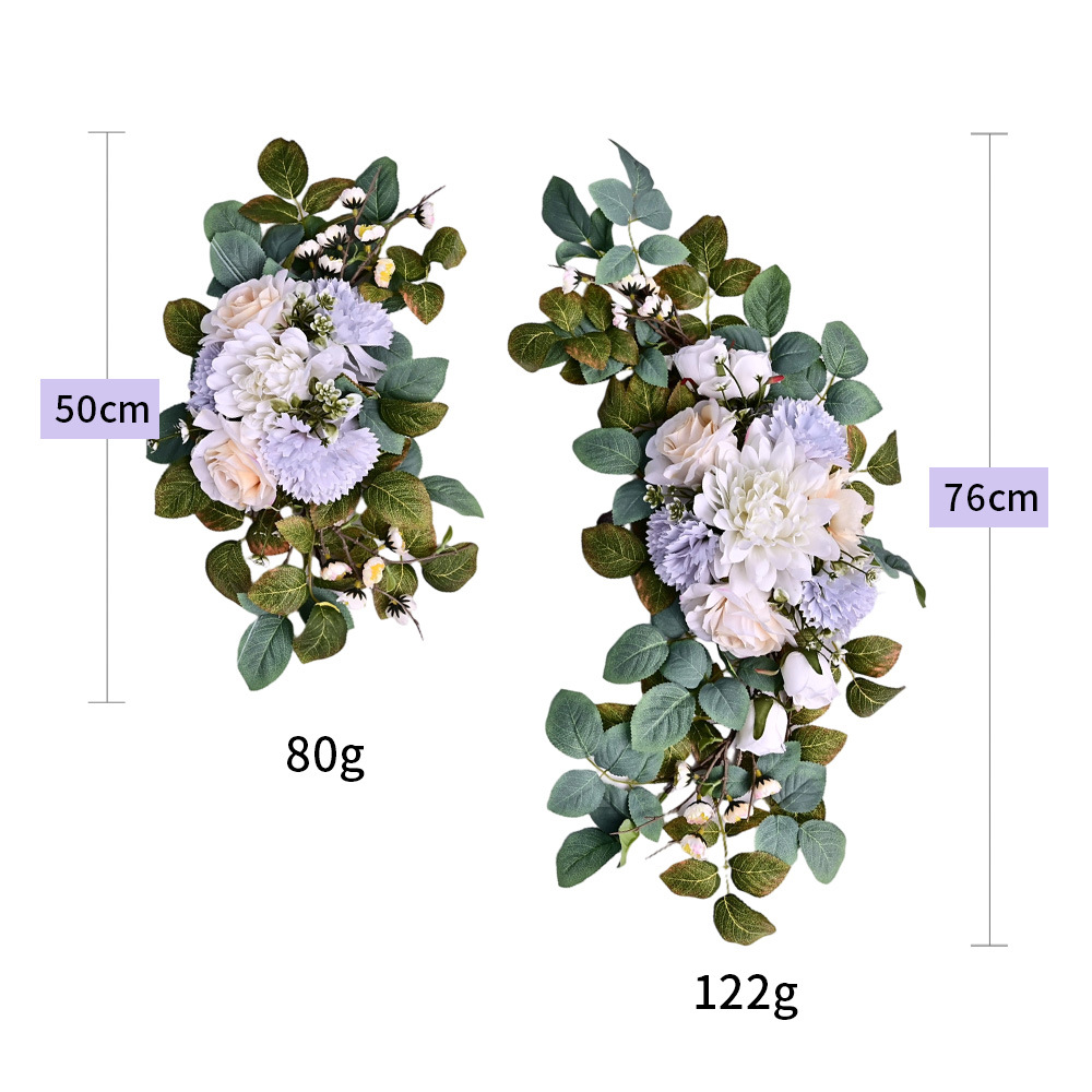 Amazon puerta transfronteriza flor de boda flor de agua flor de bienvenida flor de simulación flor de decoración de boda