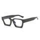 Plain Glasses Women's 2024 Flat Glasses with Myopia Korean Wave Glasses Frame Frame Men's No-degree Ins Concave Eyes