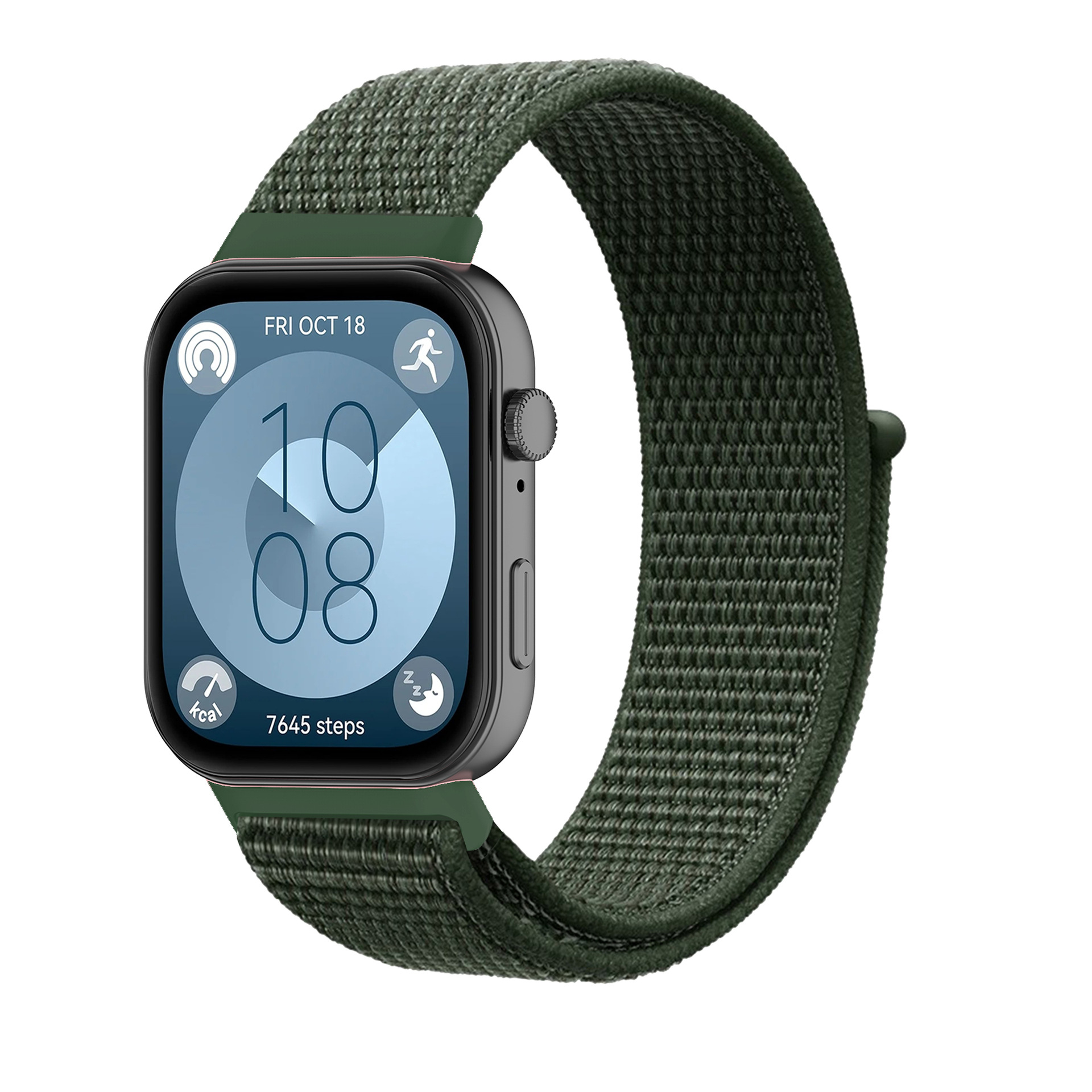 Compatible with Huawei watch Fit 3/4 band Velcro nylon loop band and Huawei Fit4 Pro band undefined