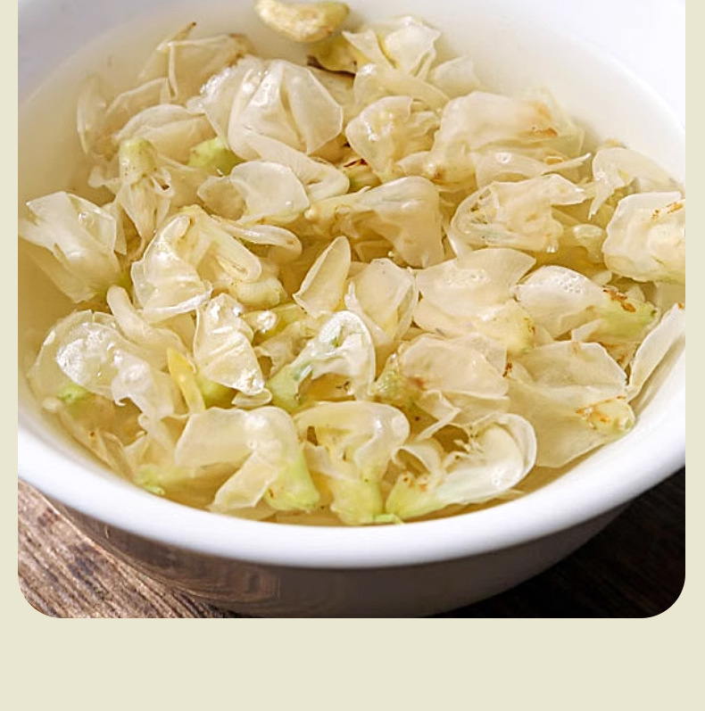 White Bean Flower 500g Dried Bian Dou Hua Herbal Tea Ingredient Low Temperature Dried details