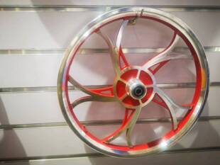 Integrated Wheel Custom-Made Flower Knife Wheel 16/ 20inch Stroller Tricycle Bicycle Aluminum Alloy Roller Skater Rim