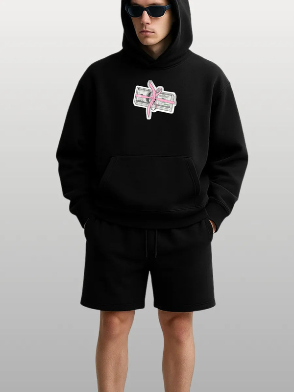 秋冬季美式新款时尚趣味小众别致潮牌印花hiphop加厚连帽舒适卫衣|undefined