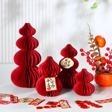 2026马年新年装饰创意葫芦家用玄关客厅场景布置摆件新居仪式用品