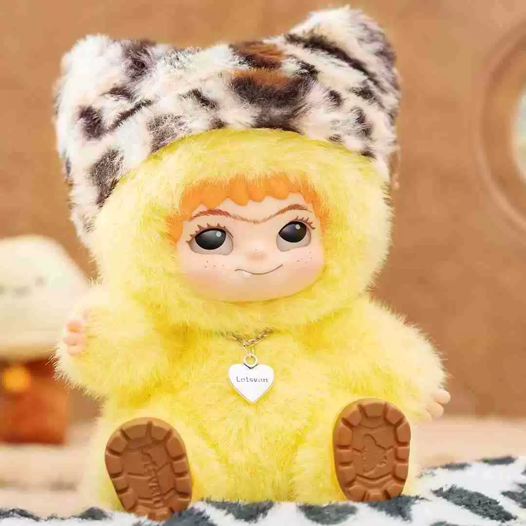 Та же стиль WAKUKU Maomao Trendy Party Series Blind Box Wow Kuku фигура плюшенная кукла